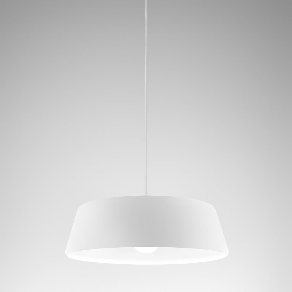 GEALUCE Sospensione con montatura in alluminio. Finiture bianco-nero-ottone-nickel. 1XE27 non incl. BLANCA GEALUCE Sospensione con montatura in alluminio. Finiture bianco-nero-ottone-nickel. 1XE27 non incl. BLANCA